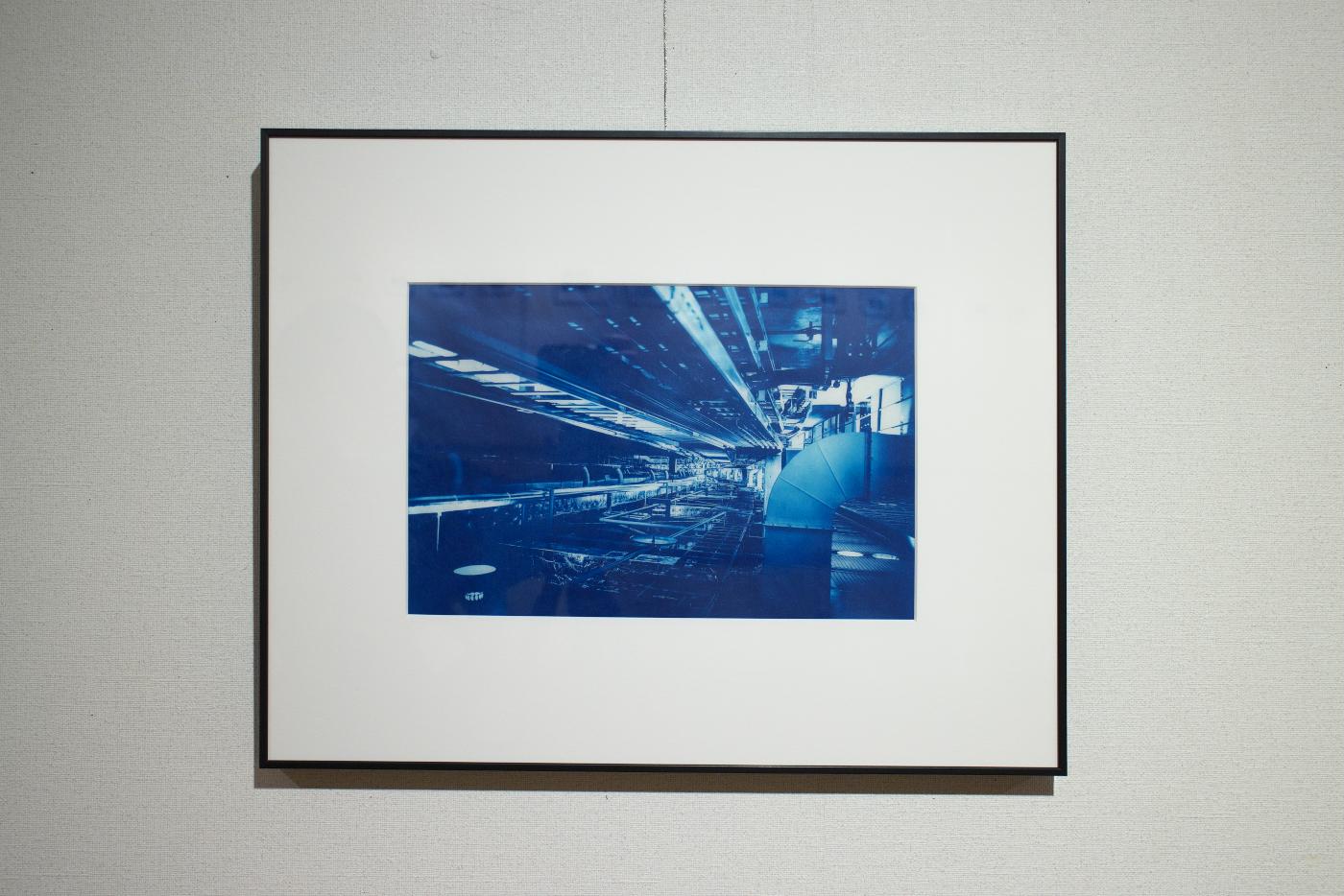Exhibition view of the Tosa washi and platinum print project